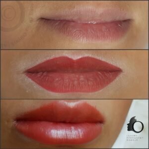 Lip Blush Cosmetic Tattoo Semi Permanent Makeup