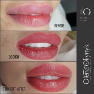 Permanent Makeup lips Tattoo