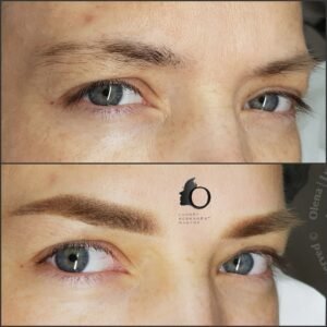 ombre dusty permanent brows